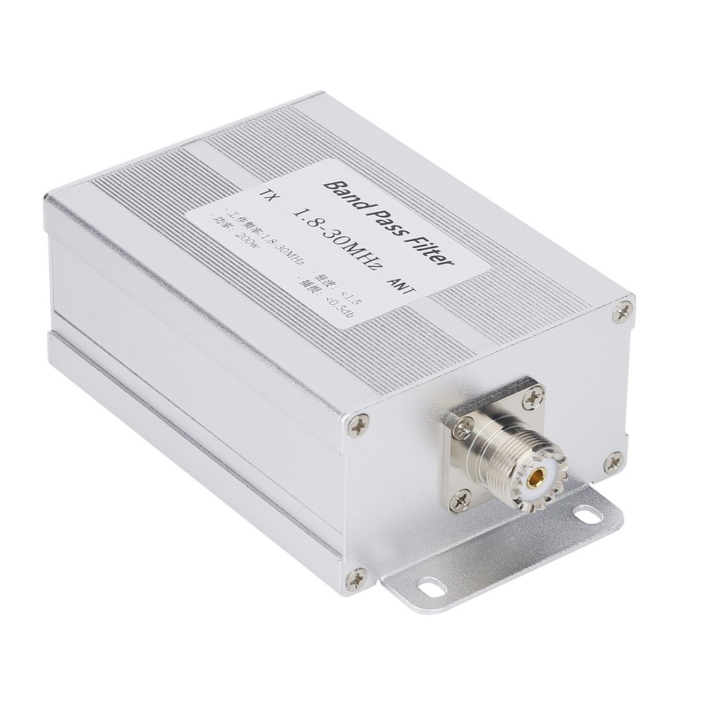 1.8-30MHz Band Pass Filter 50ohm Anti-interference 200W Clutter Reduction
