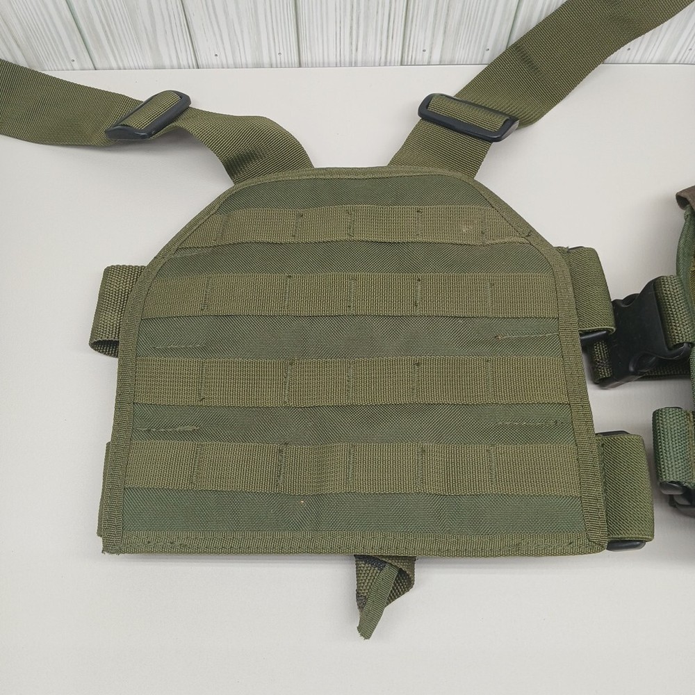 Airsoft Molle Drop Leg Rig Set And Mag Pouch