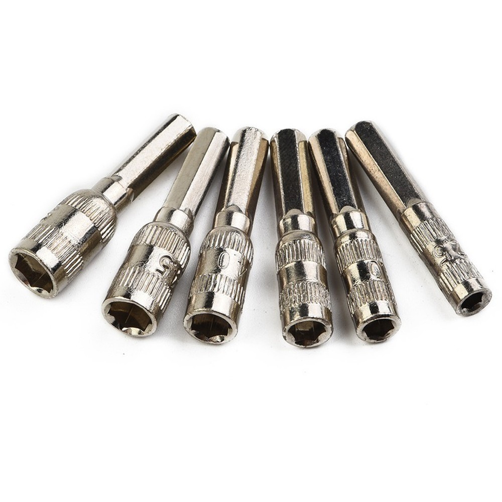 Hex Socket Hand Hex Parts Replacement Shank Socket 2.5/3/3.5/4/4.5/5mm