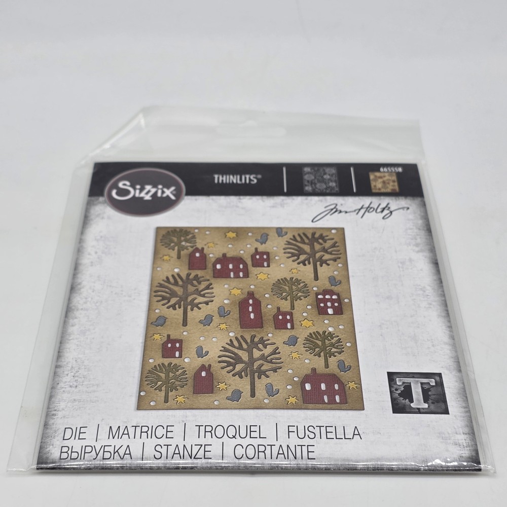 Sizzix Thinlits Countryside by Jim Holtz One die Ellison Scrapbooking 665558