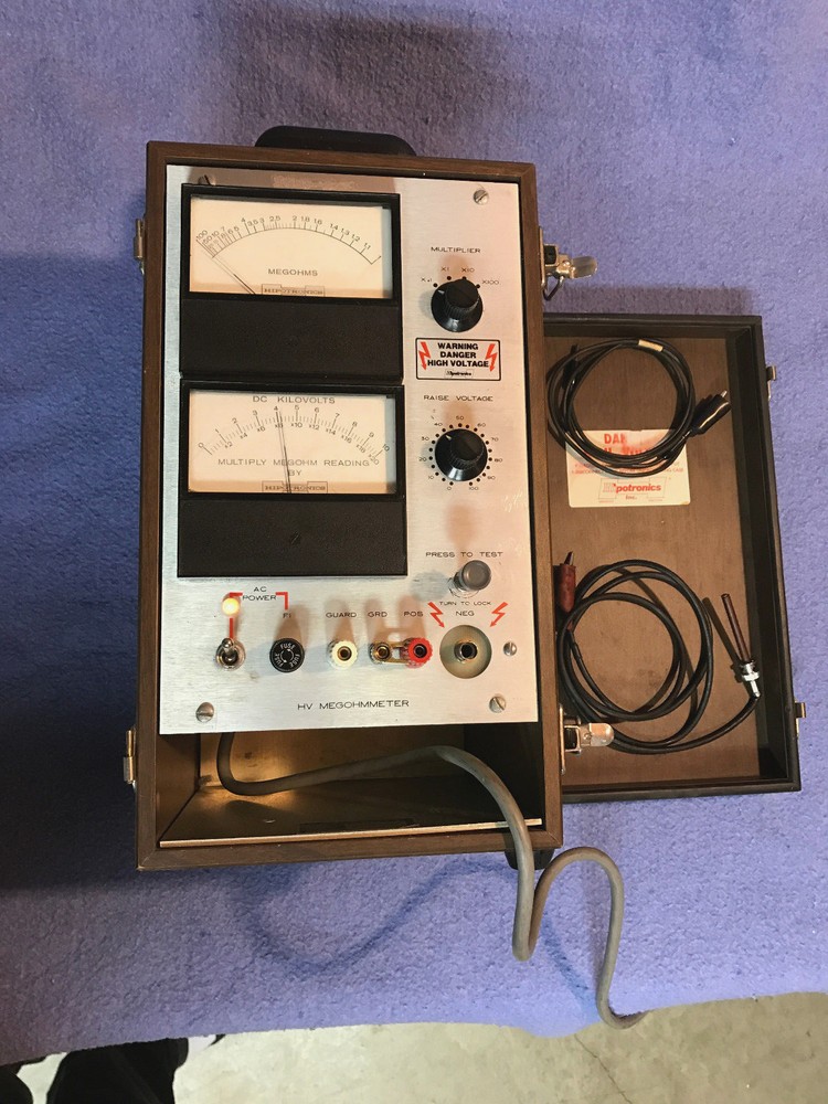 Hipotronics HV10 High Voltage Megohmmeter