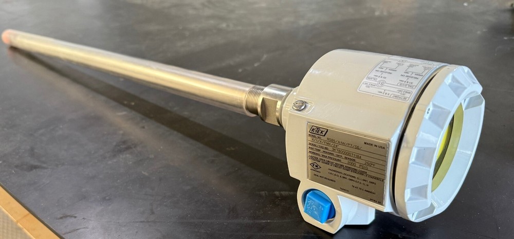 K-Tek Level RS85 Resonator Multi-Option Vibrating Level Switch 24in Probe