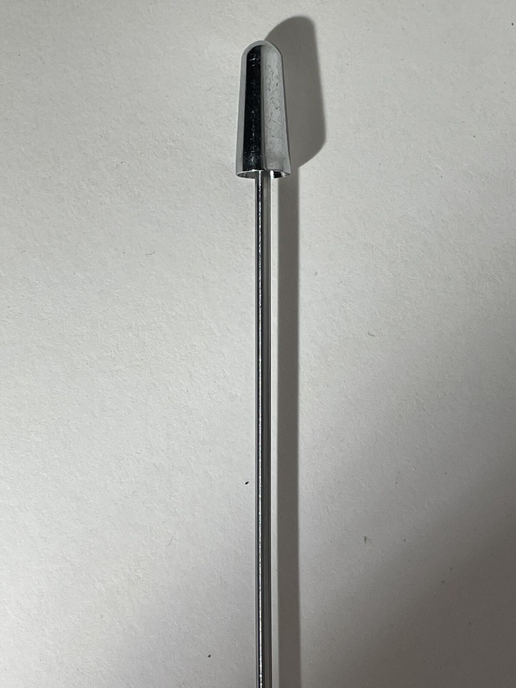 Vintage EMPHASIS Pointer BRUSHED NICKEL Telescoping 25” w/ POCKET CLIP