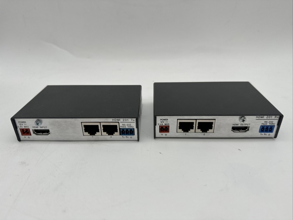 Extron Electronics DVI HDMI 201 Tx/Rx 60-806-01 Transmitter Receiver Set