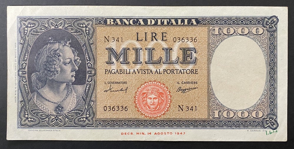 Italy Banknote P88c