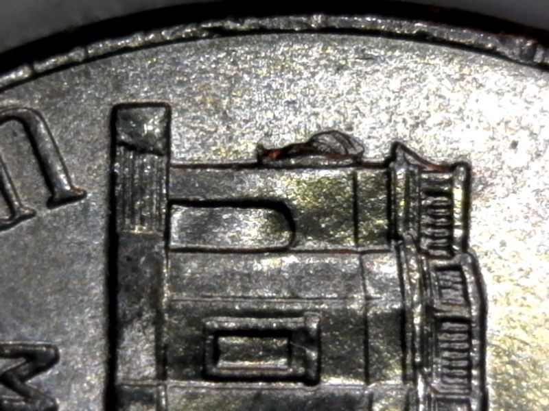 2020-P Jefferson Nickel Massive Bee Hive Error On Reverse