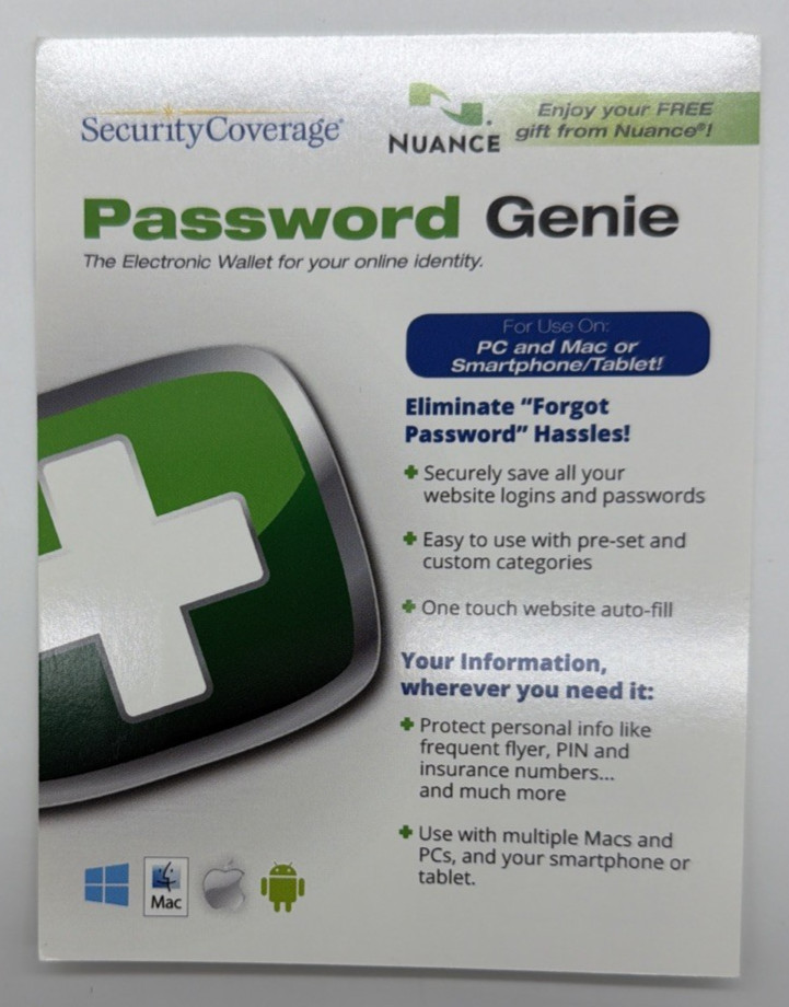 NUANCE Dragon NaturallySpeaking Premium Speech Recognition Software Version 13