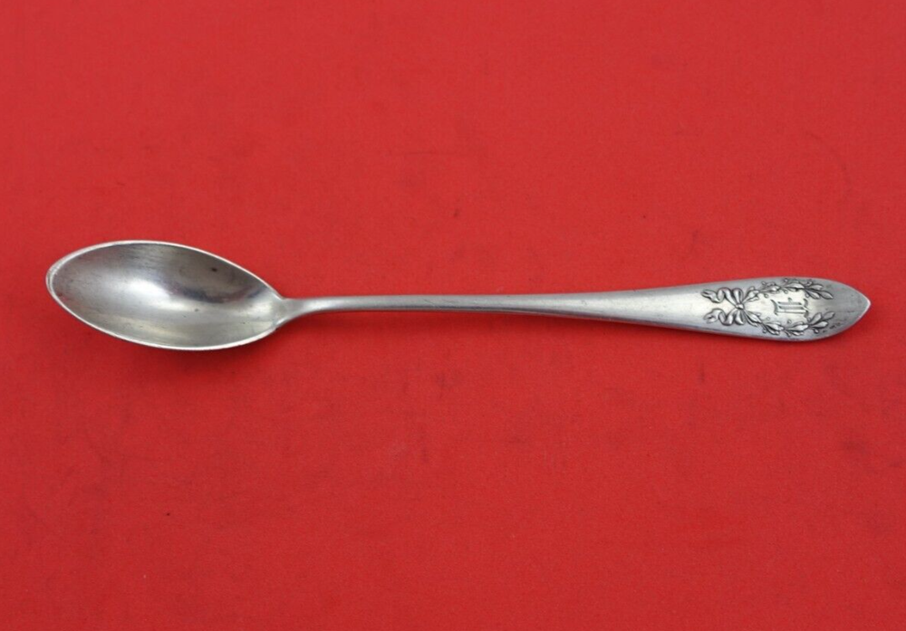 Laurel by Frank Smith Sterling Silver Olive Spoon Solid Original 5 5/8" Serving