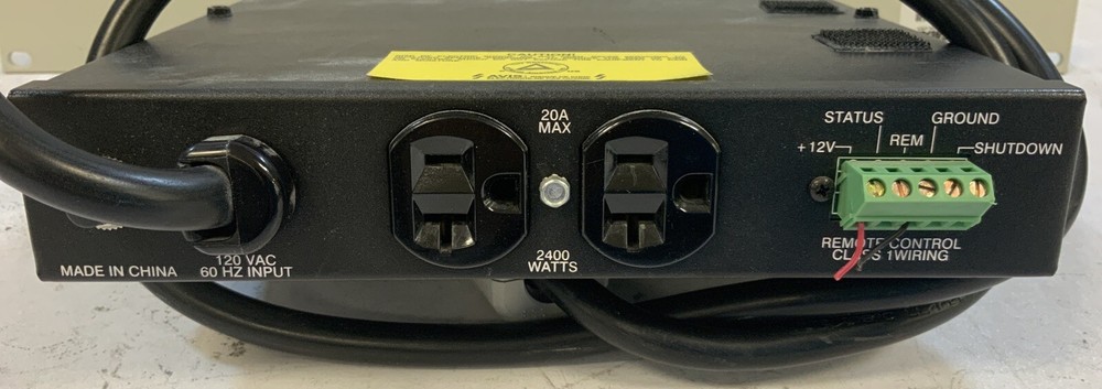 Furman PWRPORT Remote AC Power Controller NS-K6B