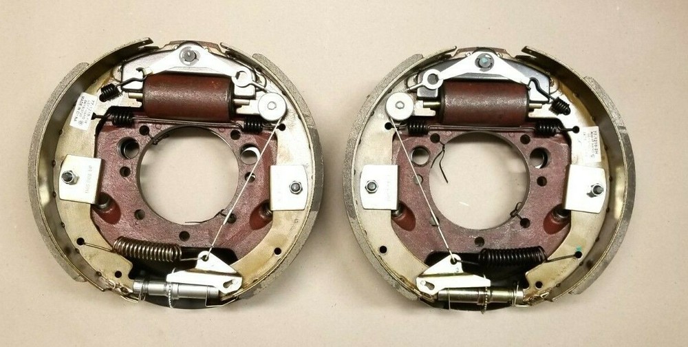 Pair 12.25 x 5" Hydraulic Brakes fits Dexter 12K 15K Trailer Axles 23-408 23-409