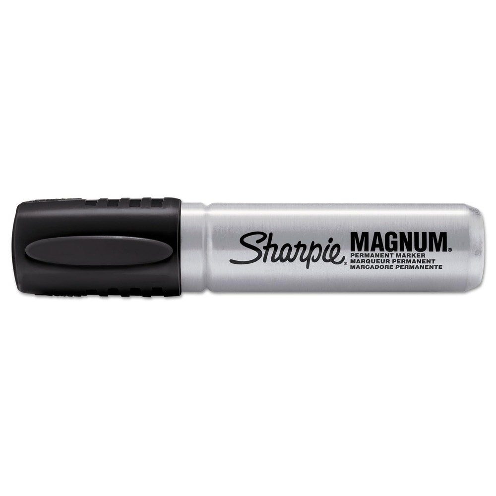 SHARPIE 44001 Magnum Oversized Permanent Marker Chisel Tip Black