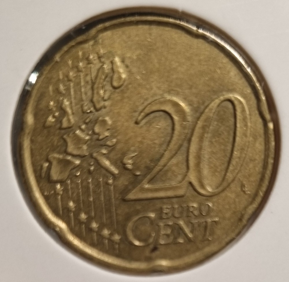 20 Euro Cent, France, 2001