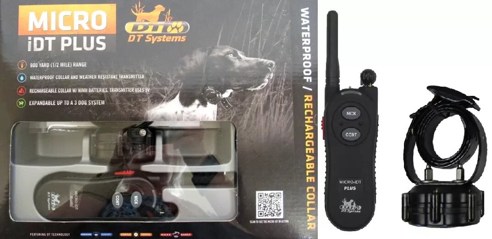 DT Systems Micro-iDT PLUS Expandable Dog Remote Trainer