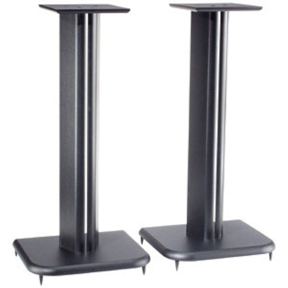 Sanus Basic Foundations III Speaker Stands - 31-Inch, Black, Pair
