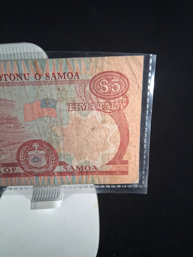 1960 WEST SAMOA 5 TALA BANKNOTE