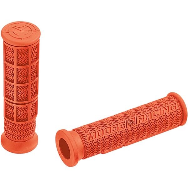 Moose Stealth ATV Grips - Orange | B01MAO