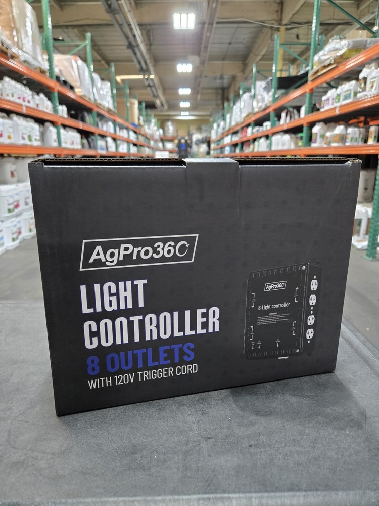 AgPro 8 Light 120/240v Light Controller Box