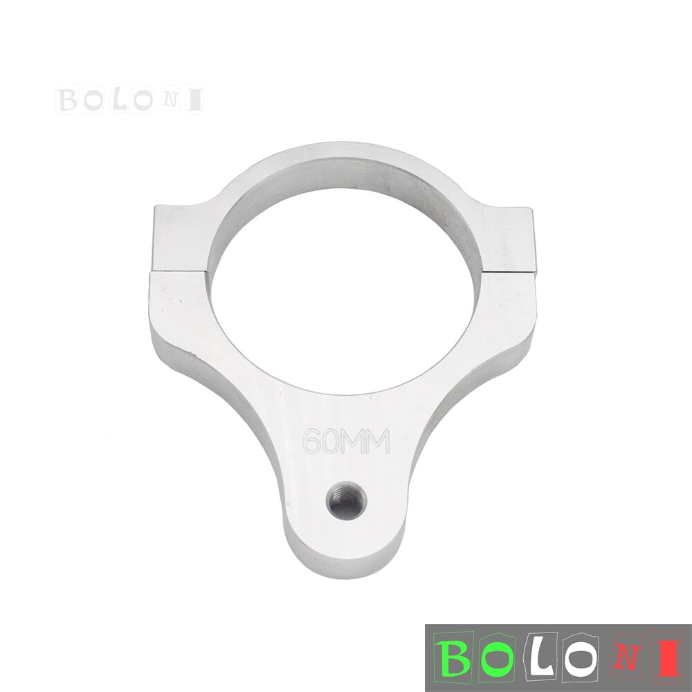 1PC 60mm Universal Motorcycle Steering Damper Fork Frame Mounting Clamp Bracket