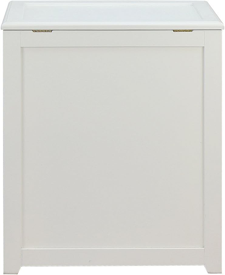 RH5513WHITE Storage Laundry Hamper White