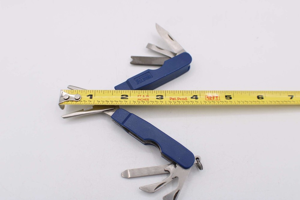 Multi Tool Small Pocket Pliers File Screwdriver More Blue Tool Source Camping