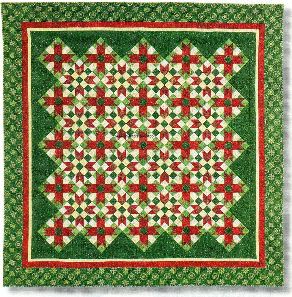 December Daze Quilt Pattern Pieced EF
