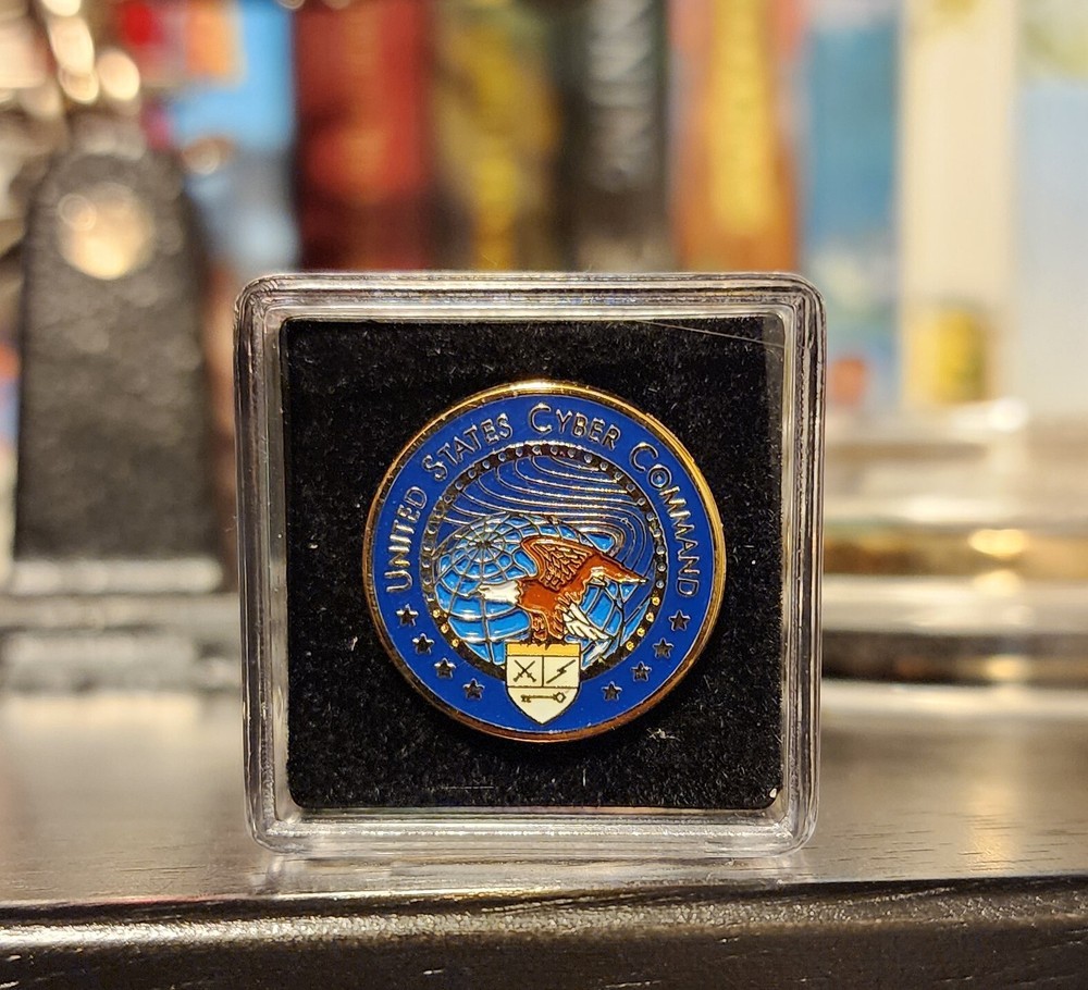 U.S. Cyber Command Lapel Pin -  New!