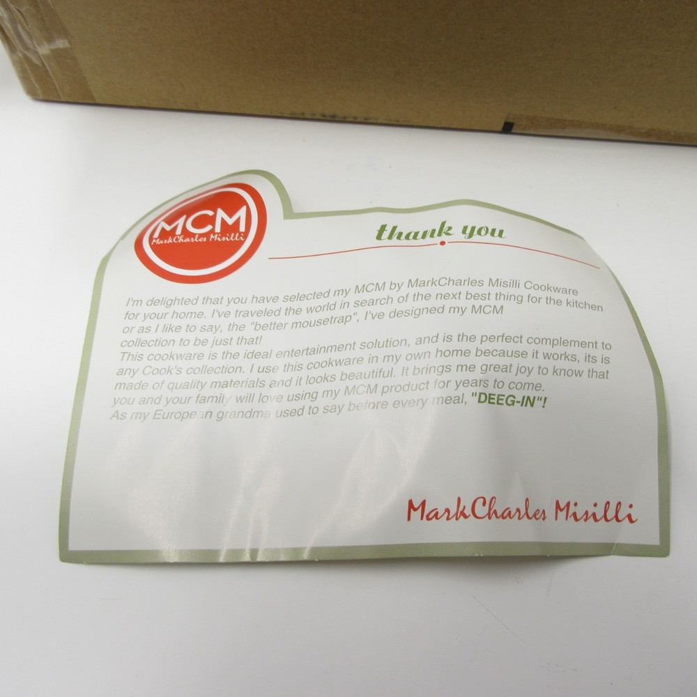 MarkCharles Misilli Silicone Nesting Round Pots Cookware Bakeware Red NEW