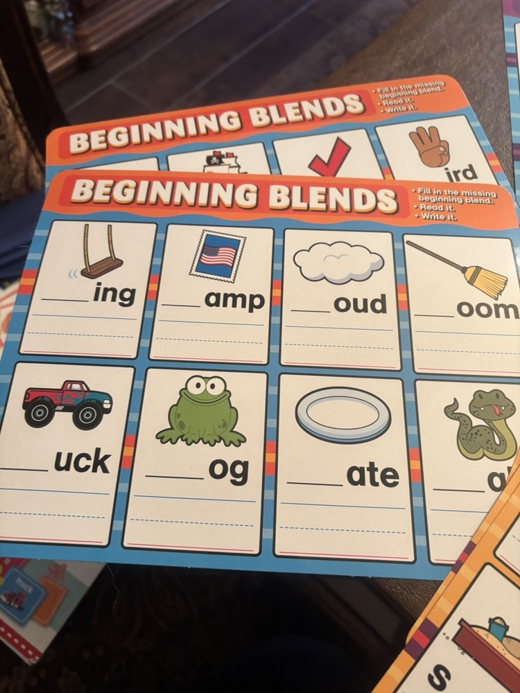 Language Arts Manipulatives 8 Really Good Items