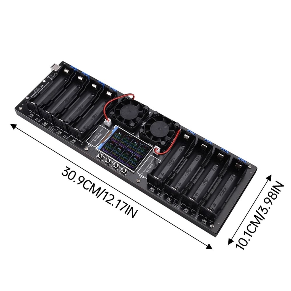 2.4in LCD Screen Internal Resistance Tester With DC5.5 high-current interface