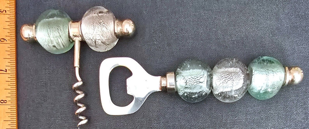 Unique 2pc Bar Set Corkscrew & Opener