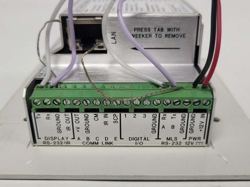 Extron MLC 104 IP Plus MediaLink Controller Ethernet Control Wall Mount