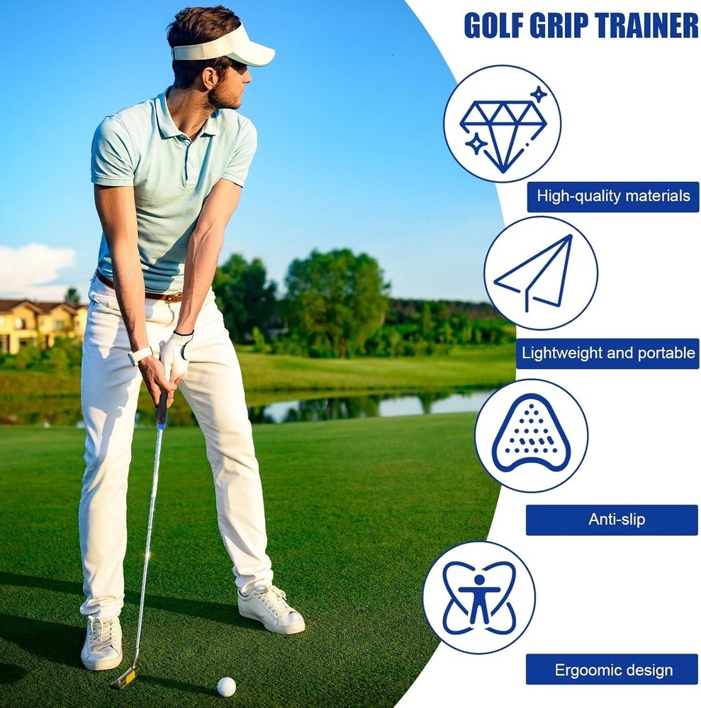 Right-Handed Golf Grip Trainer - Elevate Your Swing Technique & Confidence