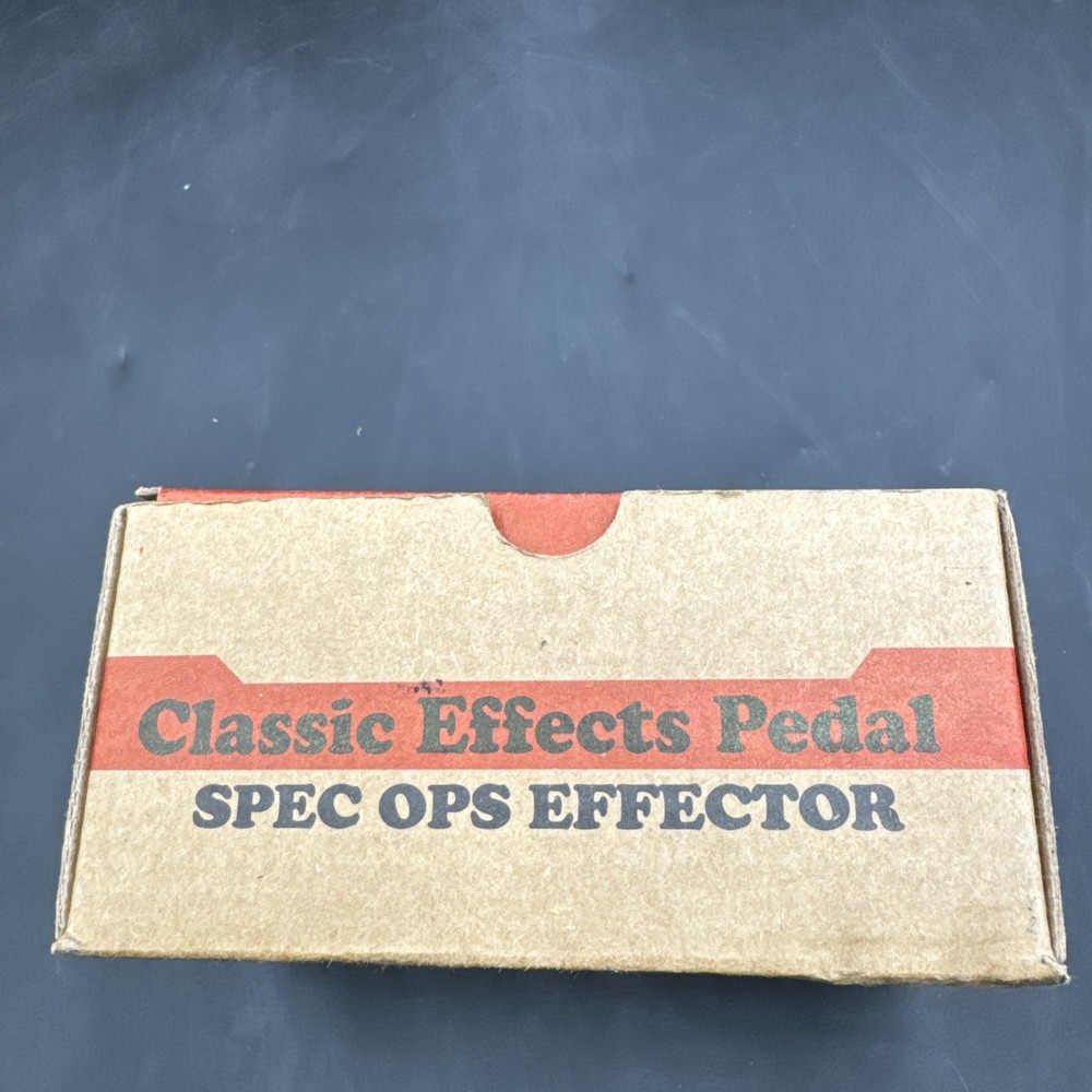 SPEC OPS Distortion 1/2 Stack Guitar Pedal • Mini Amp Stack • Distortion Effect