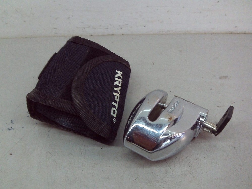 Krypto Disc Lock with Key Chrome