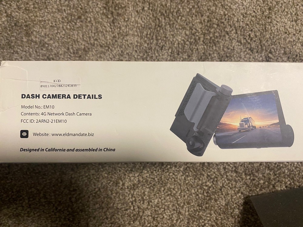 ELD Mandate Dash Cam For Commercial Vehicles