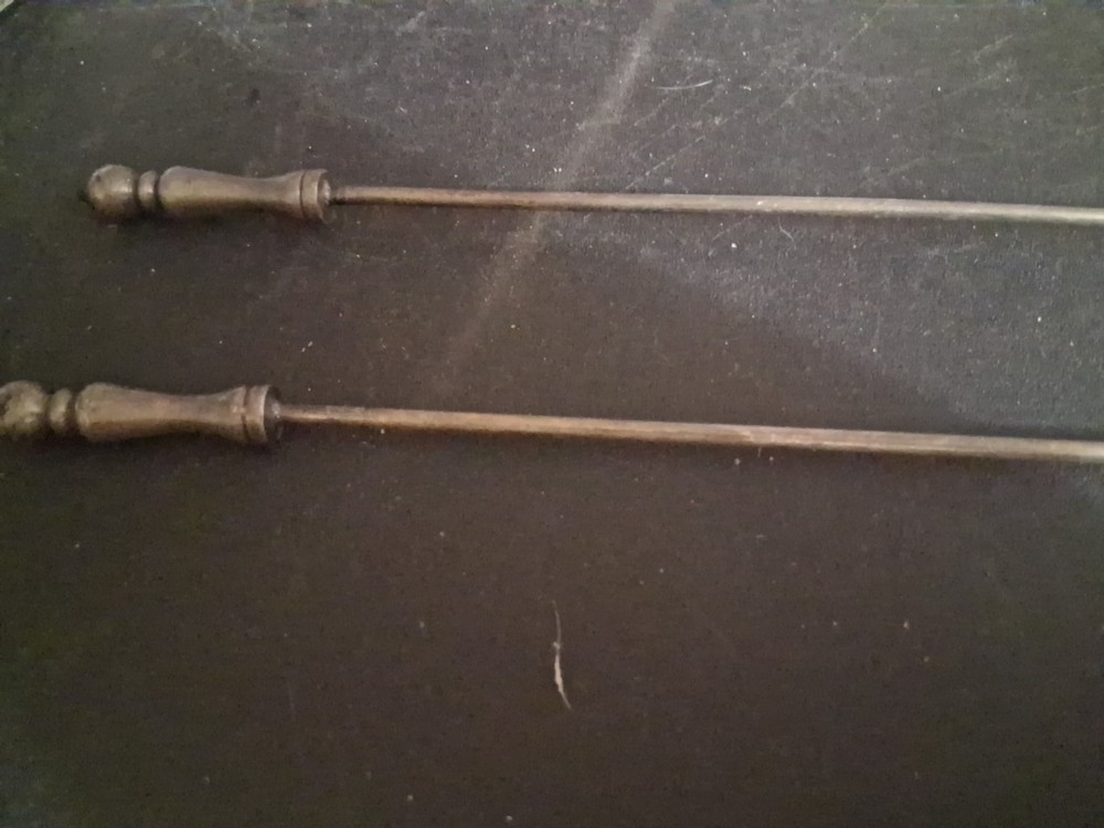 2X Vintage Silverplate Candle Snuffers