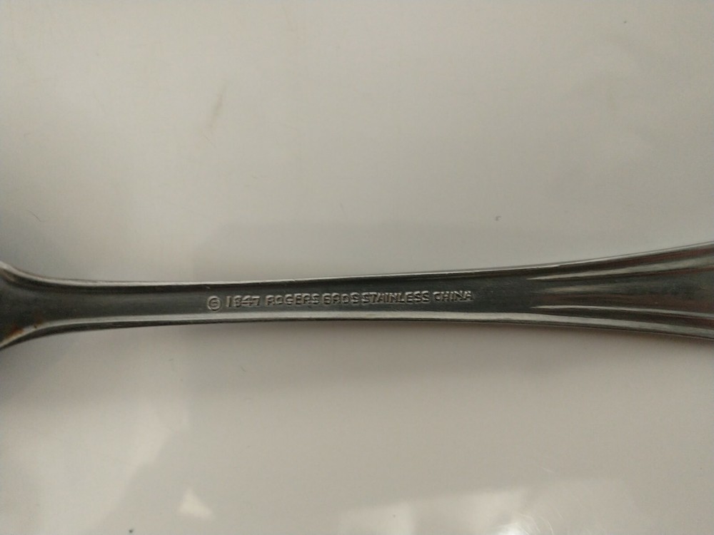 1847 Rogers Bros FREEMONT Int'l Silver Flatware Stainless Lot 18 Pc Fork Spoon