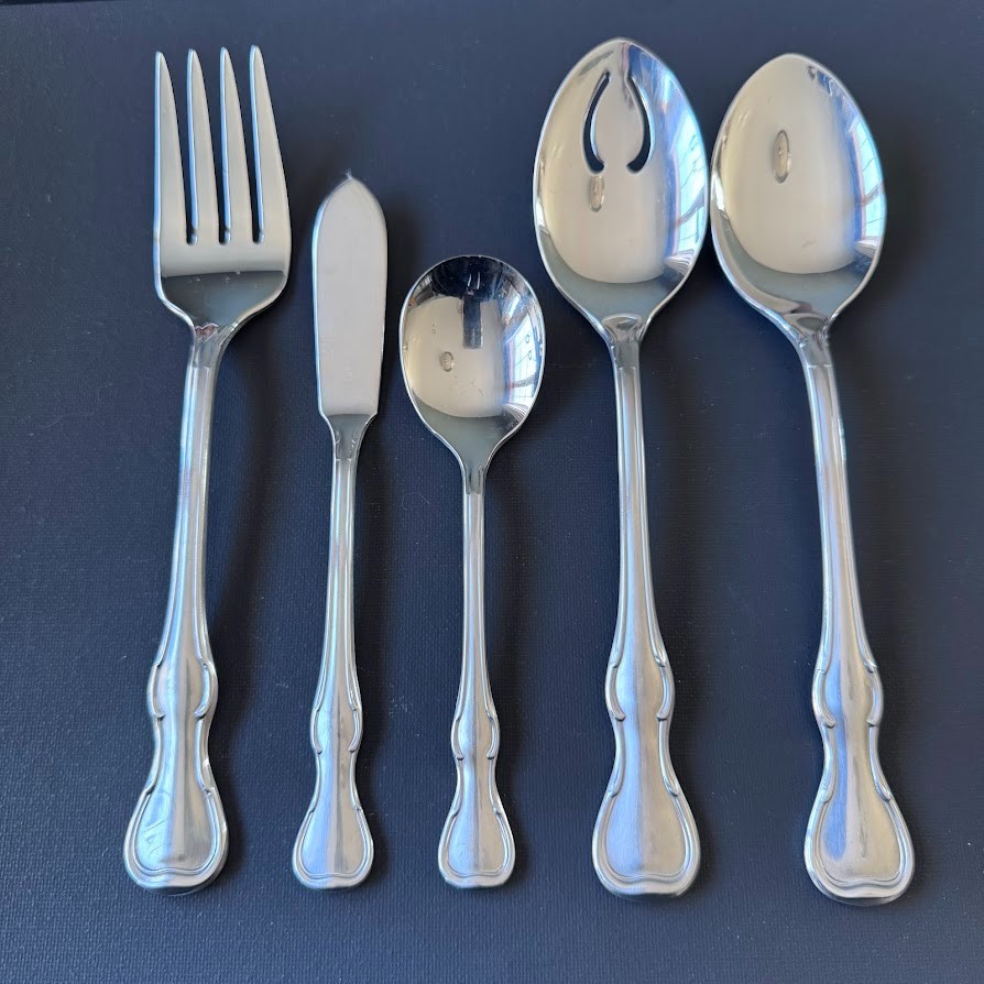 Reed & Barton Modern Provincial 5 Piece Place Setting for 8 Plus Serve Set 45 Pc
