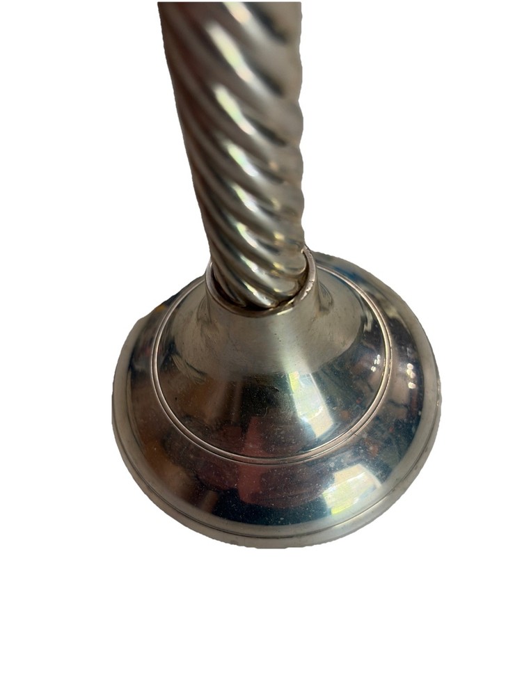 Vintage International Silver Plate Candlestick Single