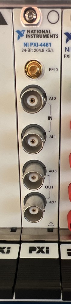 National Instruments PXI-4461 2-Input/2-Output Dynamic Signal Analyzer Used