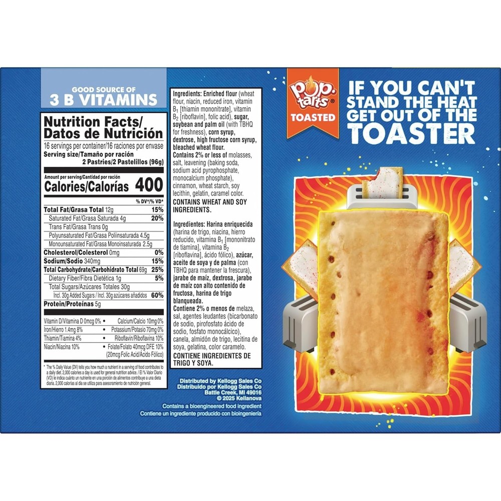 Frosted Brown Sugar Cinnamon Pop Tarts