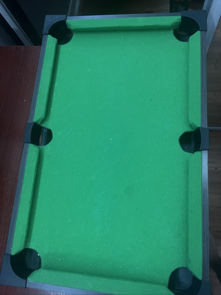 Mini Pool Table Billiard Set Tabletop Portable Pool Arcade Game Table