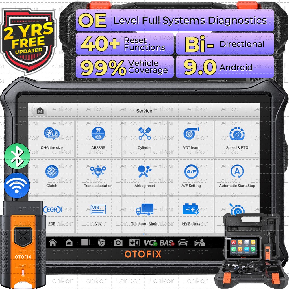 2025 OTOFIX D1 Lite Bidirectional Full System Diagnostic Tool Key Coding Scanner