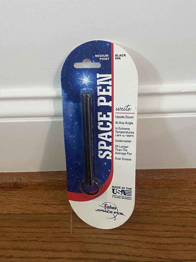 Fisher Space Pen Trekker, Black Tactical Rubberized Bundle NEW Medium Point