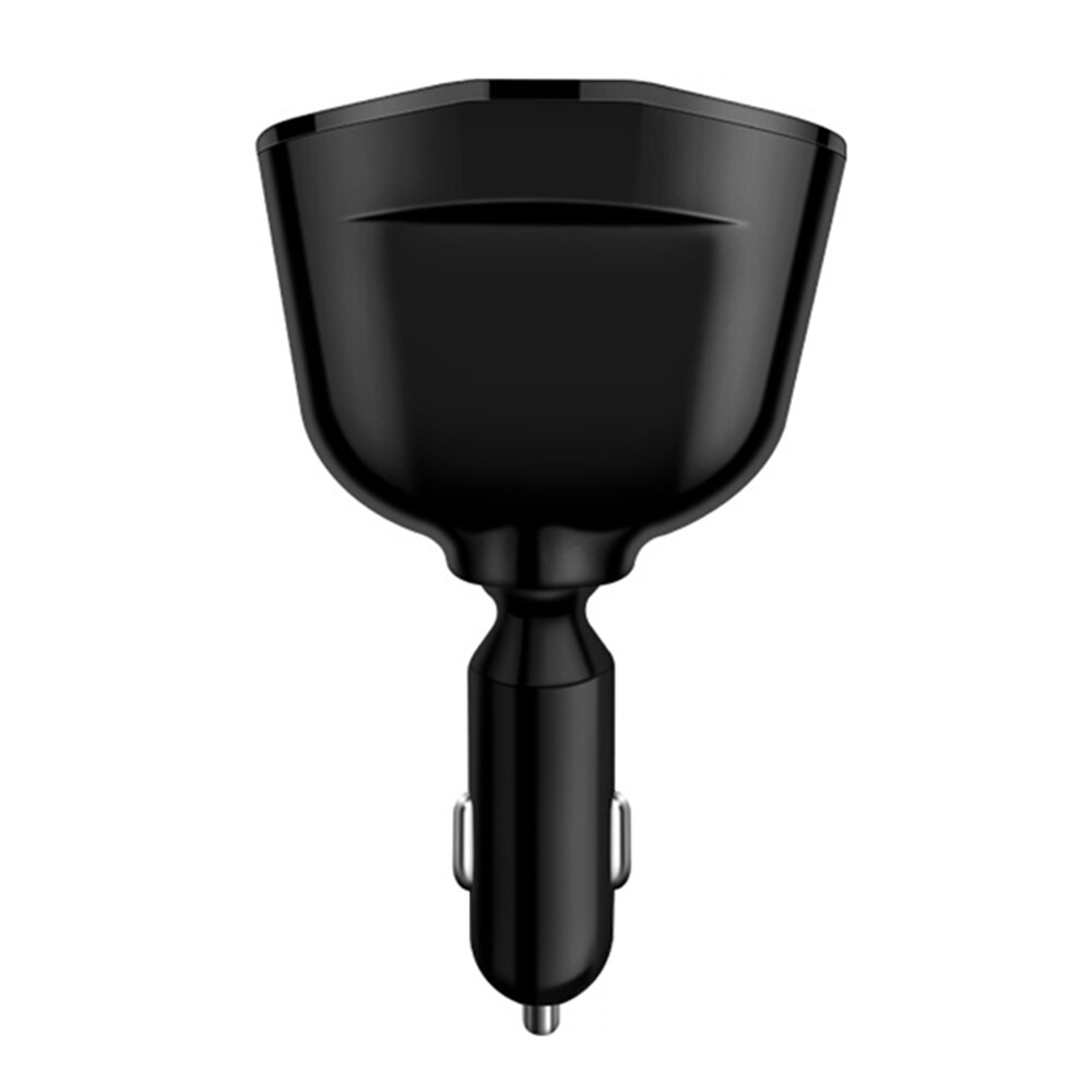 Outlet 12V Dual USB Car Cigarette Lighter Socket Splitter Power Adapter Charger