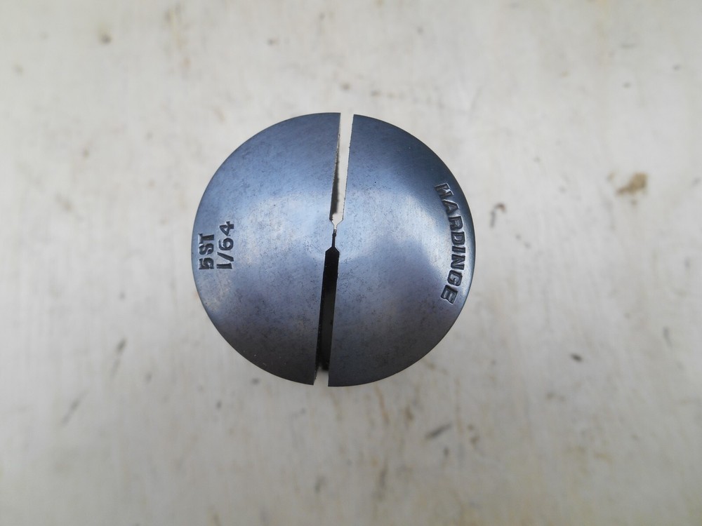HARDINGE 5ST , 1/64" ROUND COLLET , 2 SECTION