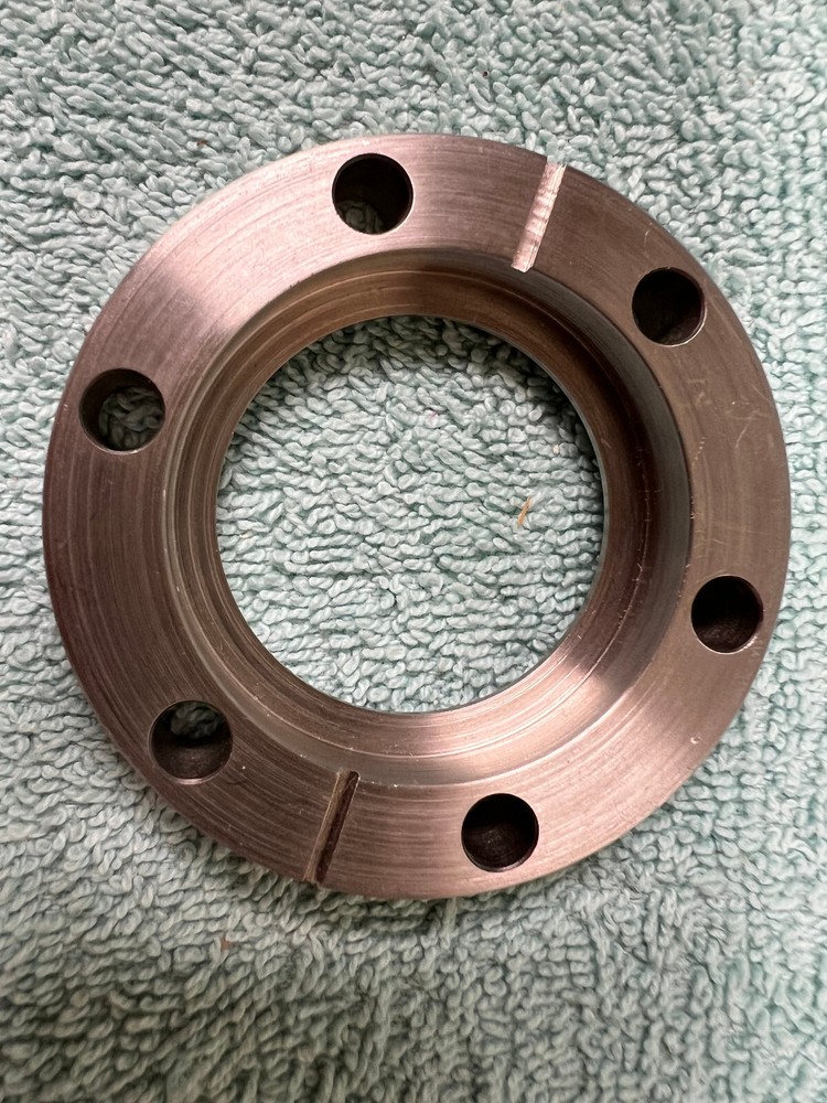 MDC UHV DN35CF-DN40CF Conflat Flange Non-Rotatable 2.75” OD x 1.56” Bore