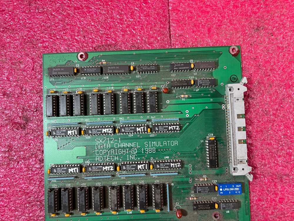 ADTECH SX/12 DATA LINK SIMULATOR Board 7077-09-02NC