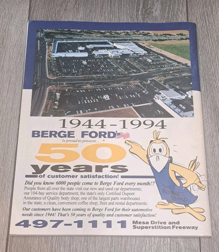 1994 Chicago Cubs Spring Program