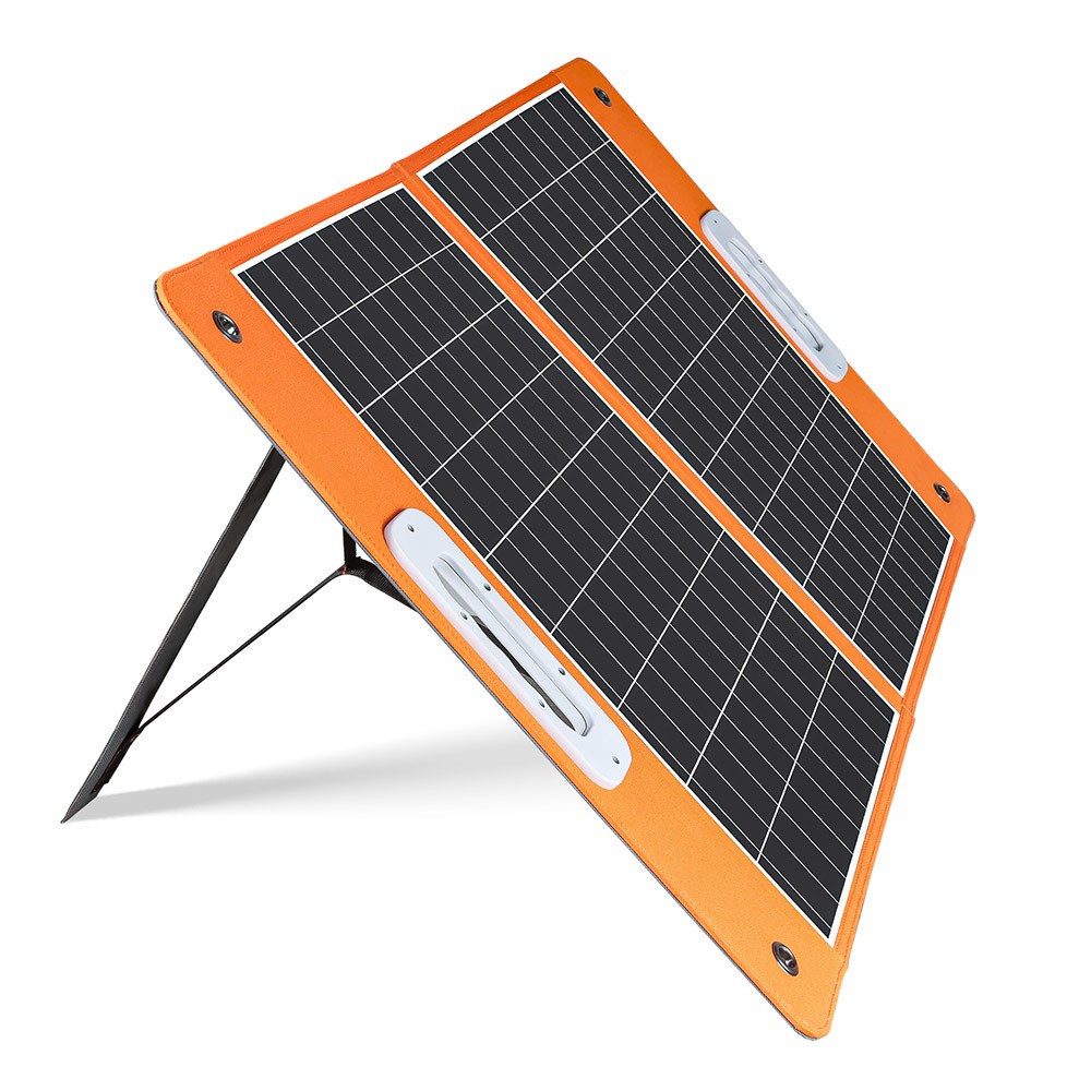Flashfish TSP18V 60W Foldable Solar Panel Portable Solar Charger with DC/USB